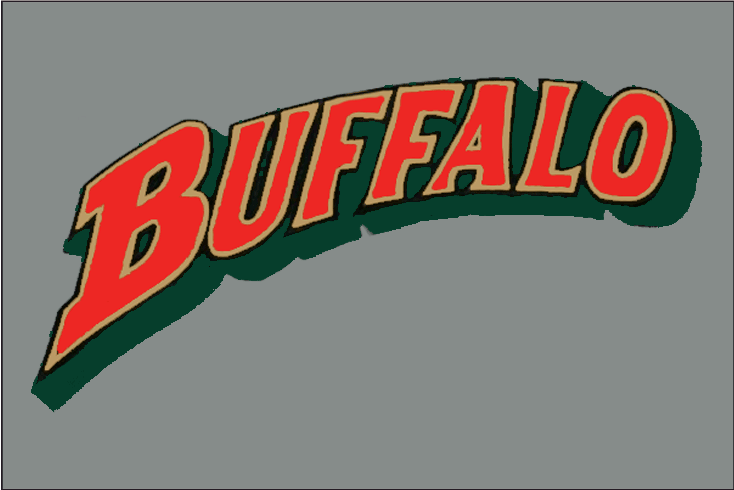 Buffalo Bisons 1998-2008 Jersey Logo 2 vinyl decal